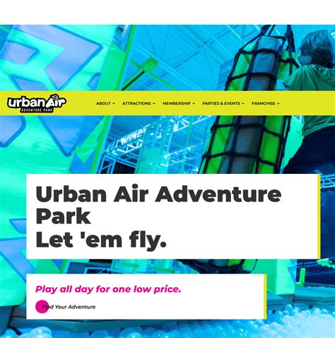 Urban Air Trampoline Park Promo Codes 2023 25 OFF Coupons, Coupon Codes Unleash the Thrill with Our Endless Play Membership Your First Month FREE with Code NEWYEAR Buy Membership Exciting Promotional Offers at Urban Air Adventure Park Discover the Best Deals with Urban Air Coupons Looking for unbeatable fun at an affordable price. . Urban air promo code retailmenot